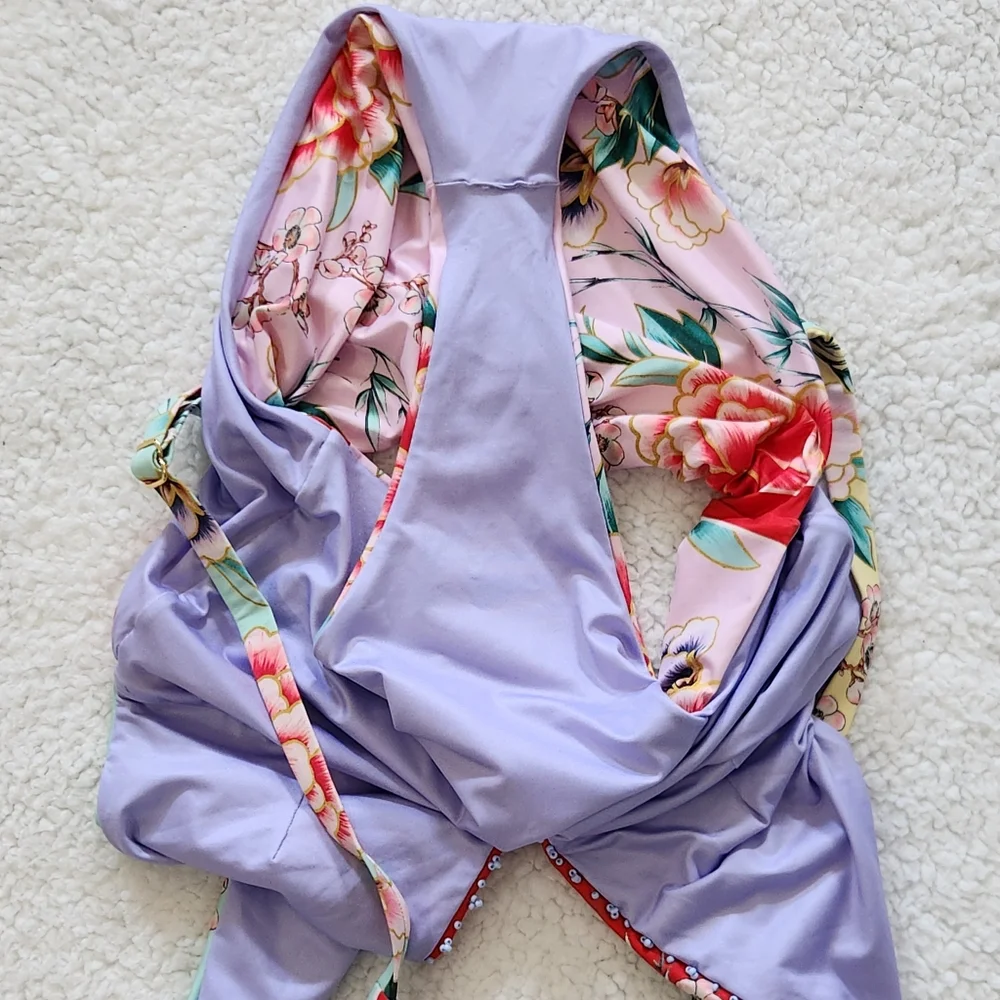 New!Agua Bendita Tulipa Korin One Piece Swimsuit‎